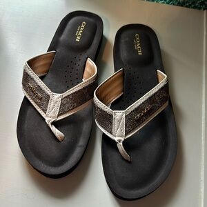 Coach Flip Flops